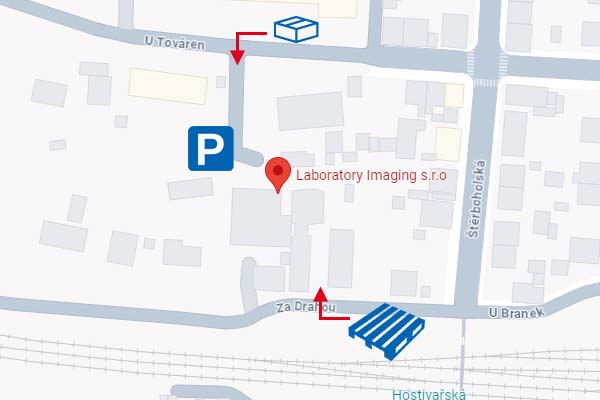 Google Map to LIM, Za drahou 171/17, Praha 10