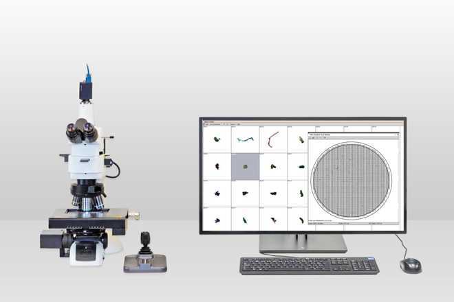 filter particle analysis system image